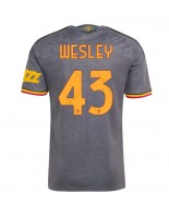 AS Roma Wesley Franca #43 Alternativní Dres 2026-27 Krátký Rukáv